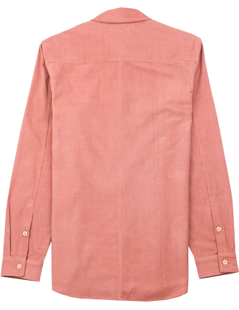 Folk Direction Babycord Shirt Dusty Pink