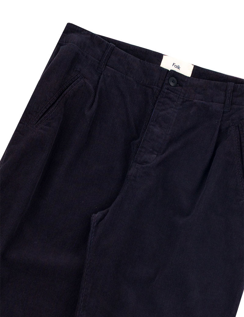 Folk Assembly Pant Black Cord