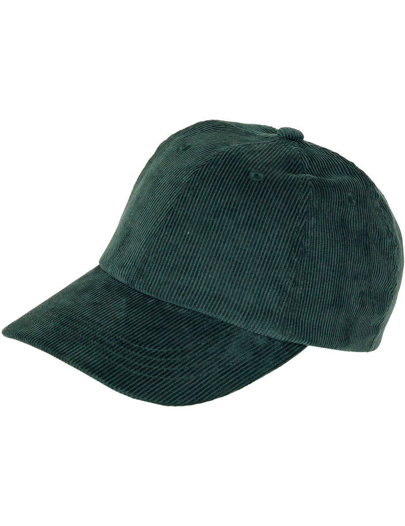 Folk Corduroy Cap Phthalo Green