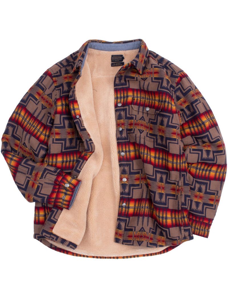 Pendleton Bay City Sherpa Jacket Harding Navy