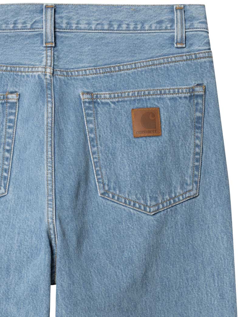 Carhartt Wip Aaron Pant Blue Stone Bleached