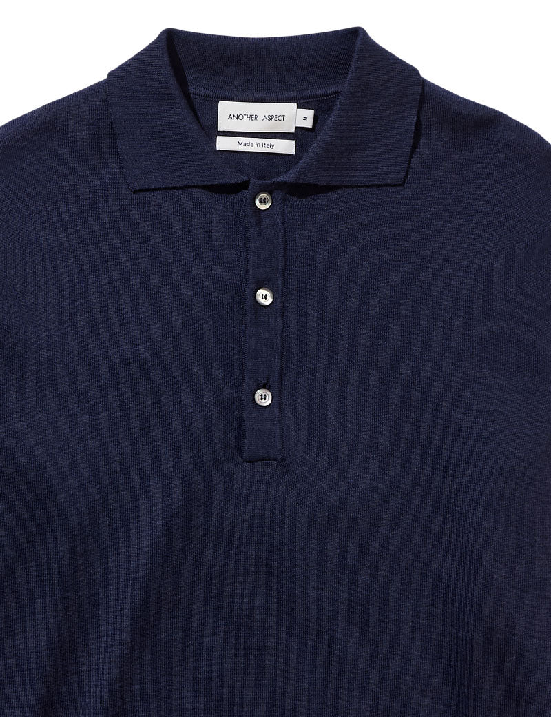 Another Aspect Another Polo Shirt 2.0 Night Sky Navy