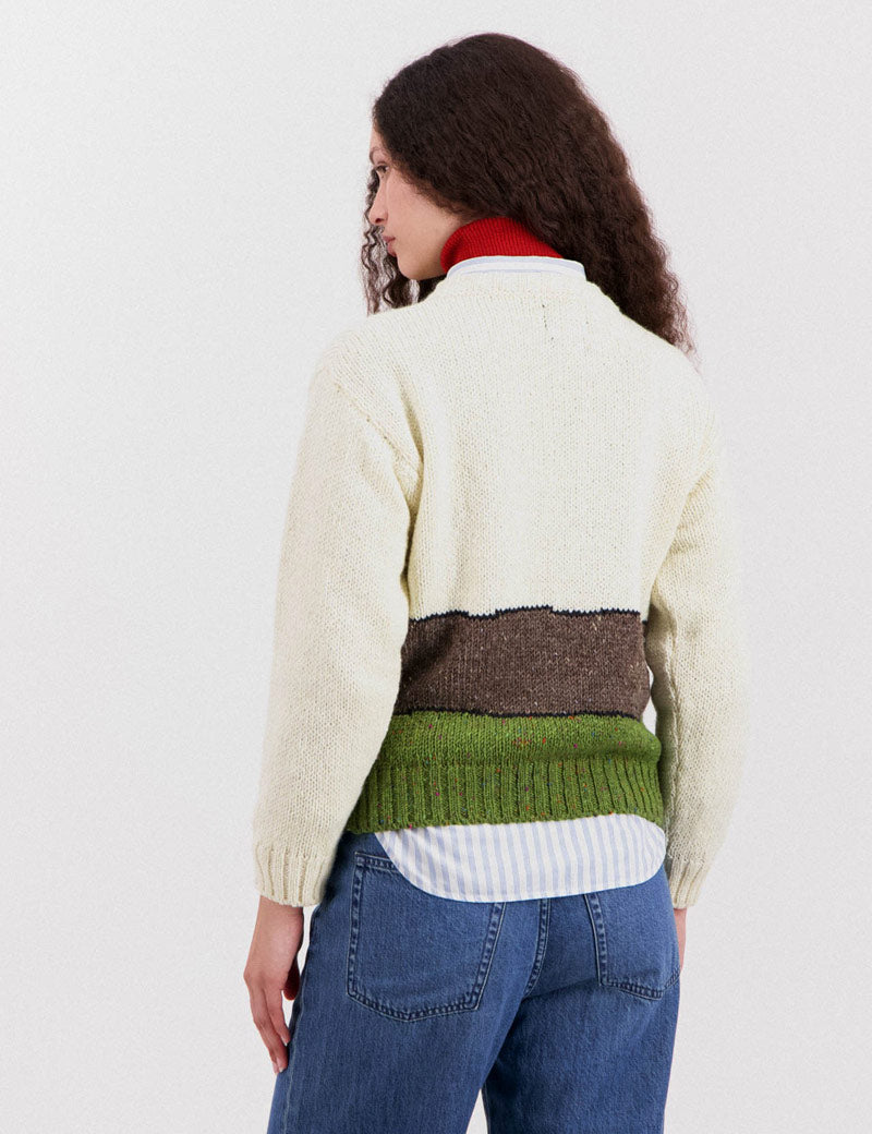 Howlin' Bumper Trouble Jumper Ecru