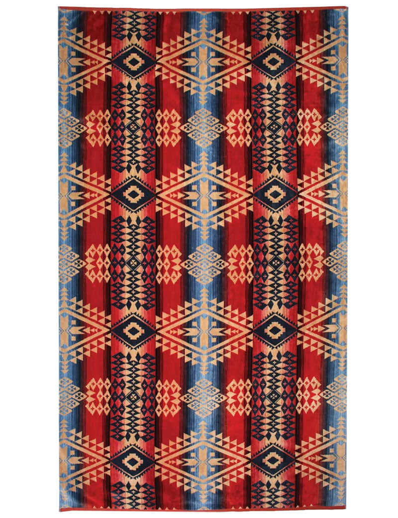 Pendleton Oversized Jacquard Spa Towel Canyonlands Desert Sky