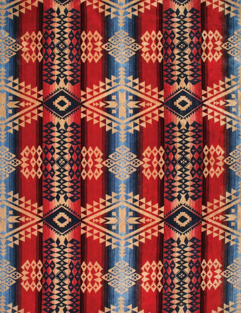 Pendleton Oversized Jacquard Spa Towel Canyonlands Desert Sky