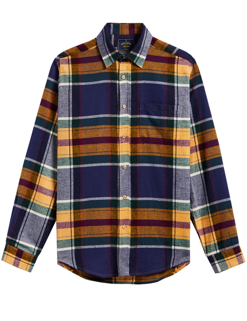 Portuguese Flannel Chelsea Shirt Multi Colour