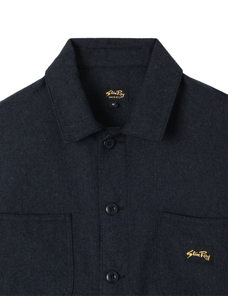 Stan Ray Coverall Jacket Navy Wool
