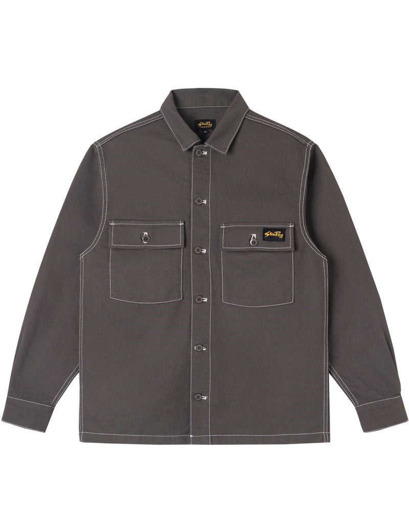 Stan Ray CPO Shirt Charcoal Bedford