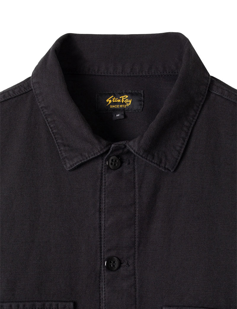 Stan Ray CPO Shirt Black Sateen