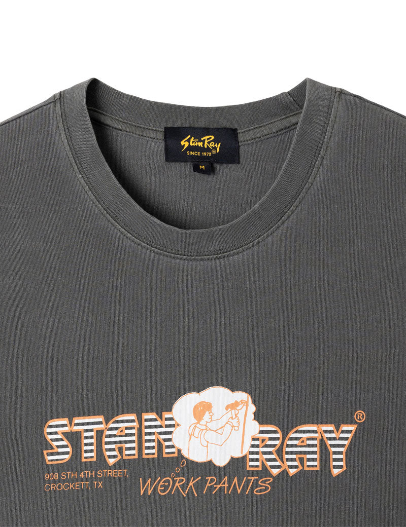 Stan Ray Crockett Pants Tee Washed Black