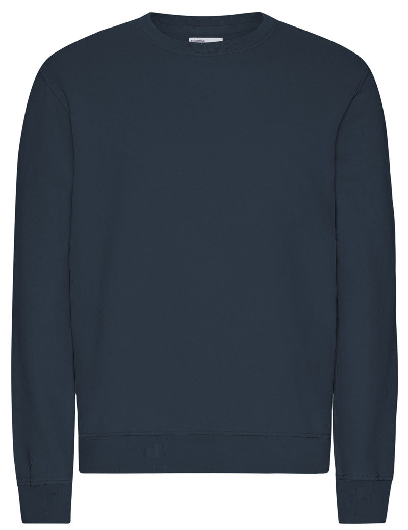Colorful Standard Classic Organic Crew Sweatshirt Navy Blue