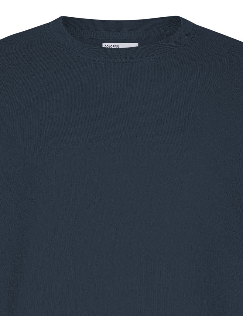 Colorful Standard Classic Organic Crew Sweatshirt Navy Blue