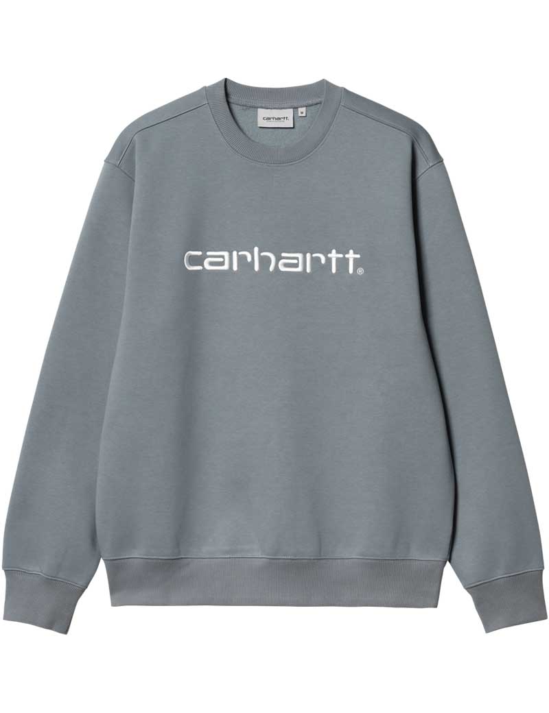 Carhartt Wip Sweat Sweatshirt Dove Grey Wax