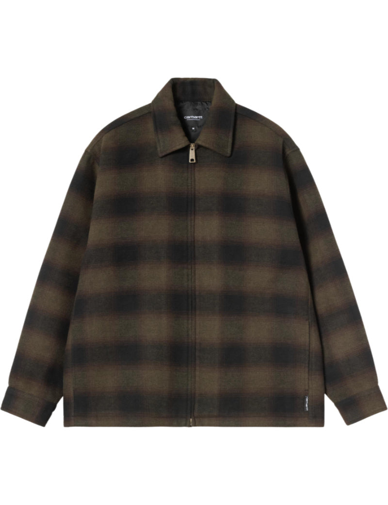 Carhartt WIP Alton Jacket Check, Cypress Front