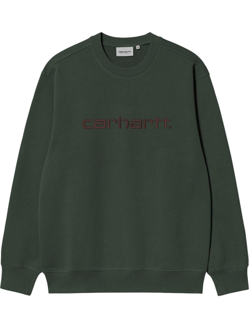 Carhartt WIP Carhartt Sweatshirt Dark Scarab & Palisander Front