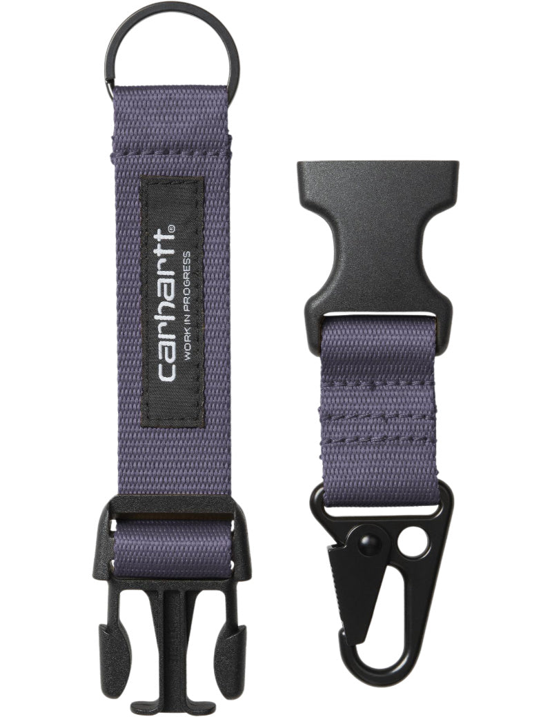 Carhartt WIP Click Keyholder Shady Purple Unclipped