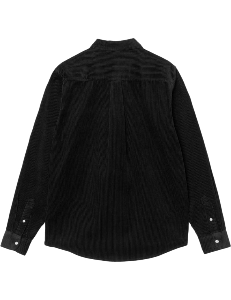 Carhartt WIP L/S Madison Cord Shirt Soot Back