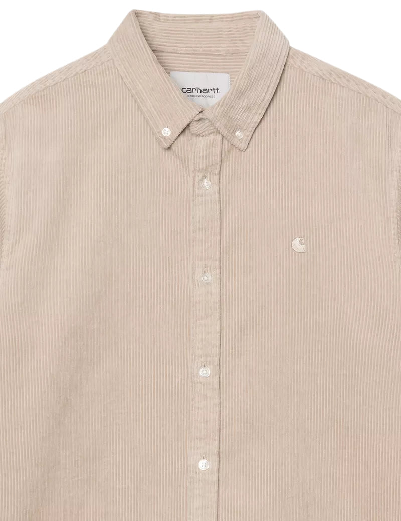 Carhartt WIP L/S Madison Cord Shirt Wall Collar