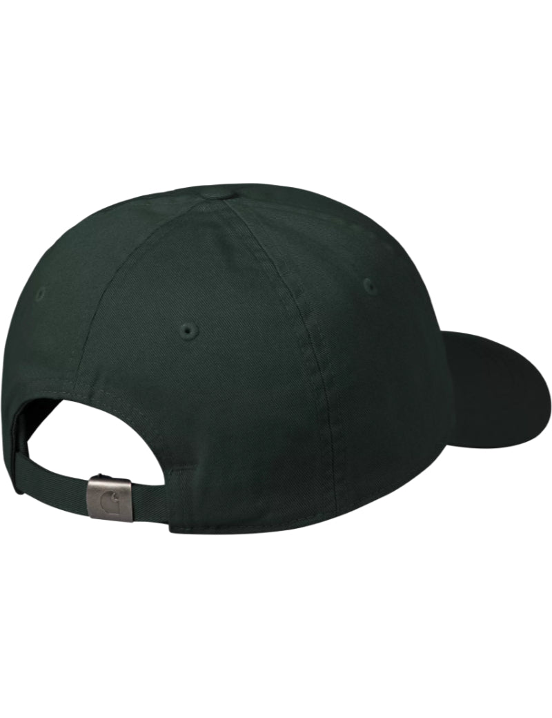 Carhartt WIP Madison Logo Cap Dark Scarab & White Back