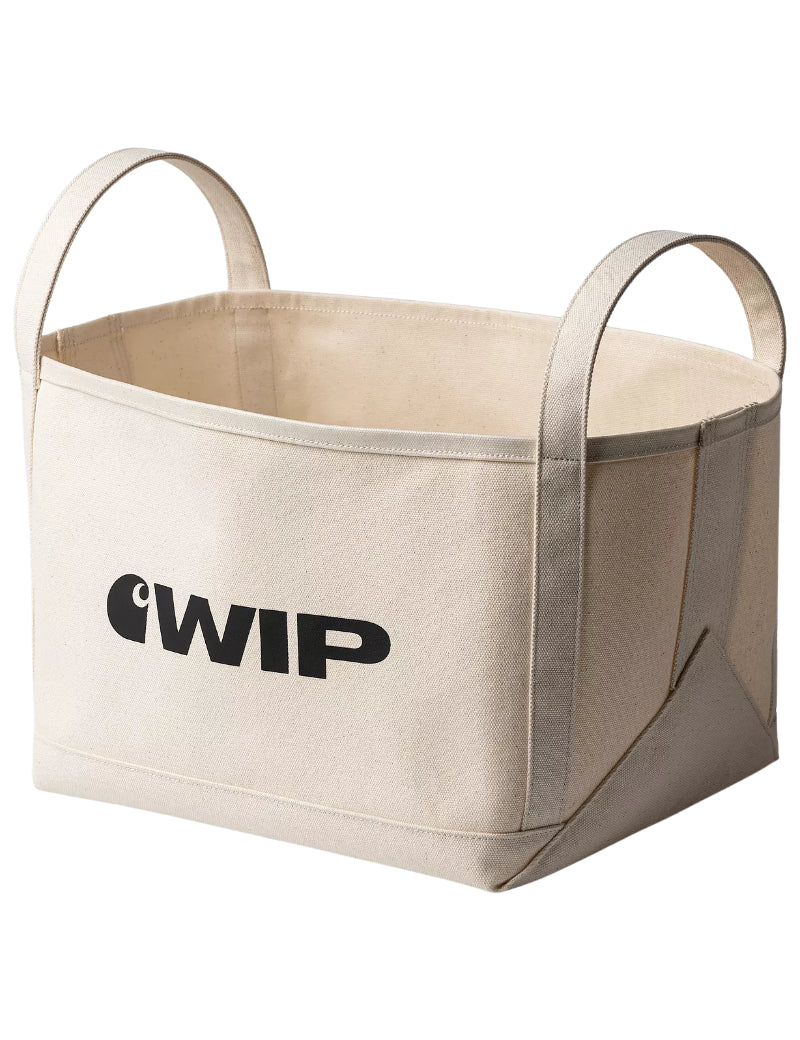 Carhartt WIP Magazine Canvas Basket Natural