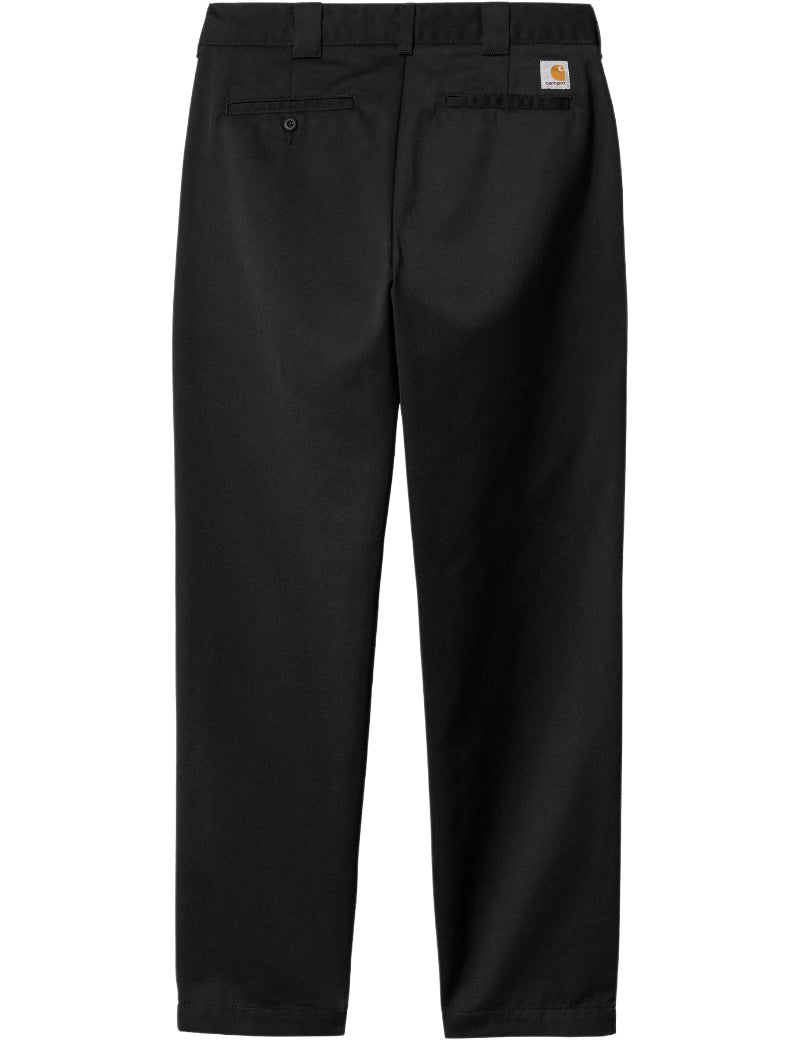 Carhartt WIP Master Pant Black Rinsed Back
