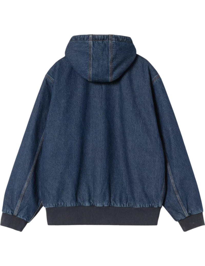 Carhartt WIP OG Active Jacket Blue Stone Washed Back