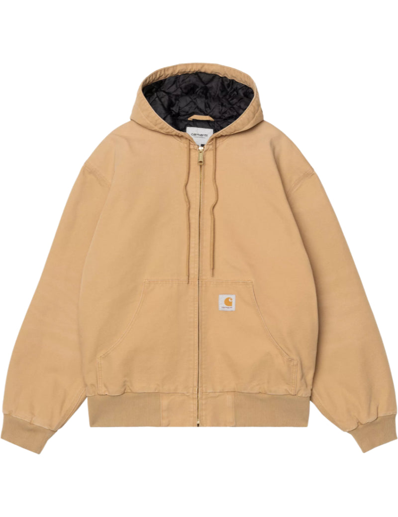 Carhartt WIP OG Active Jacket WIP Dusty H, Stone Canvas