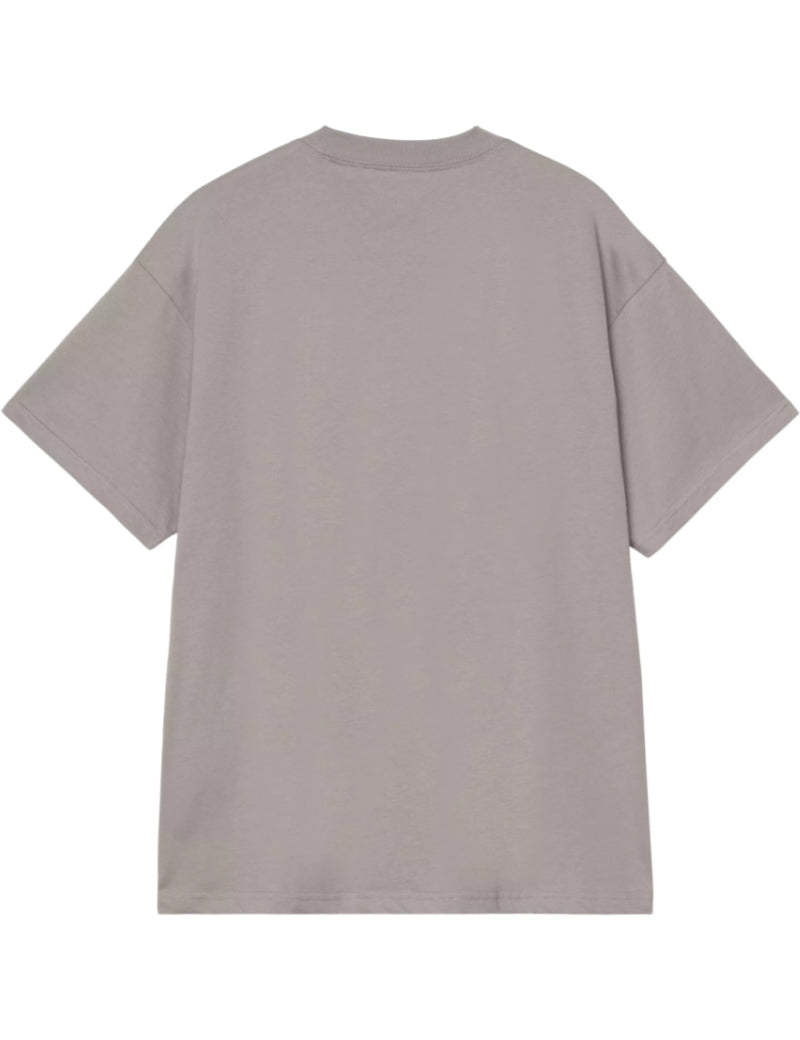 Carhartt WIP S/S Ice Fishing T-Shirt Shady Grey Back