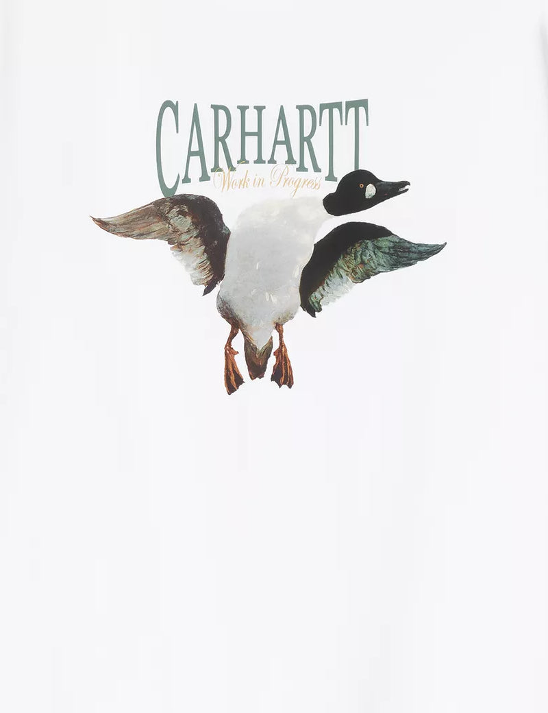 Carhartt WIP S/S Pennon T-Shirt White Print