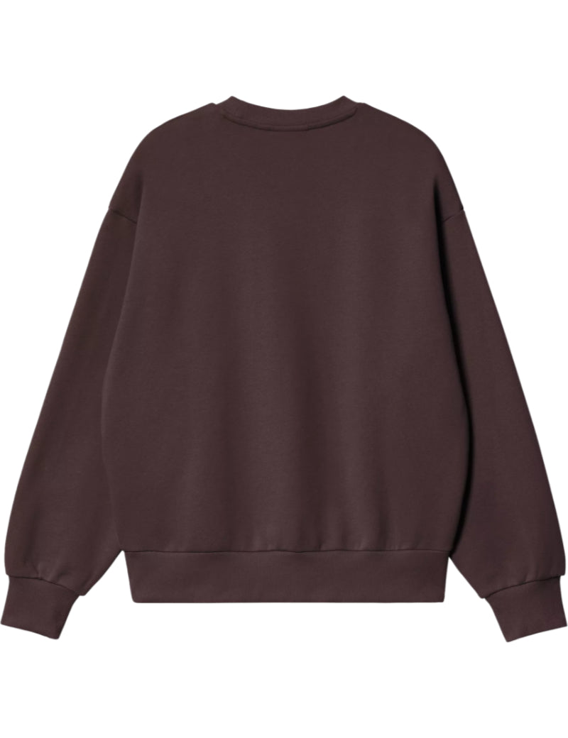 Carhartt WIP W' Casey Sweatshirt Palisander & Silver Back