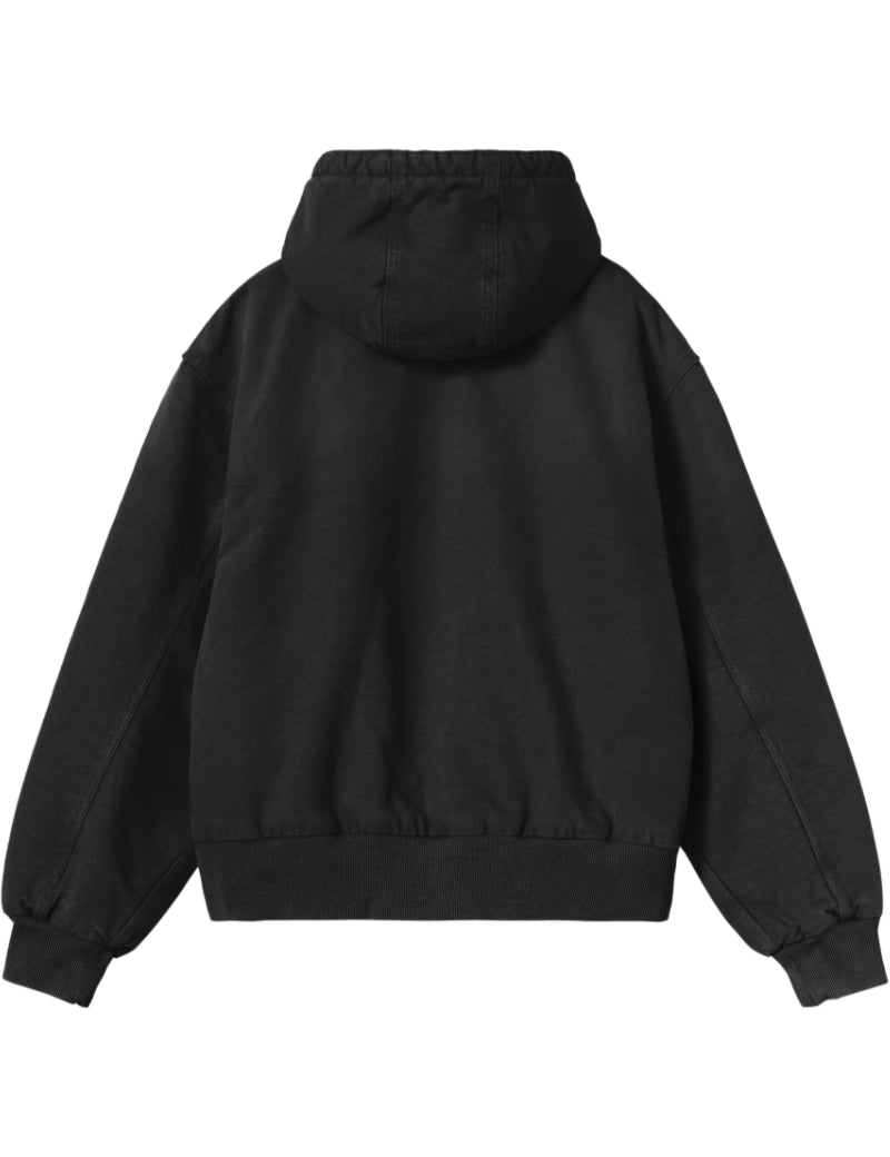 Carhartt WIP W' OG Active Jacket Black, Stone Canvas Back