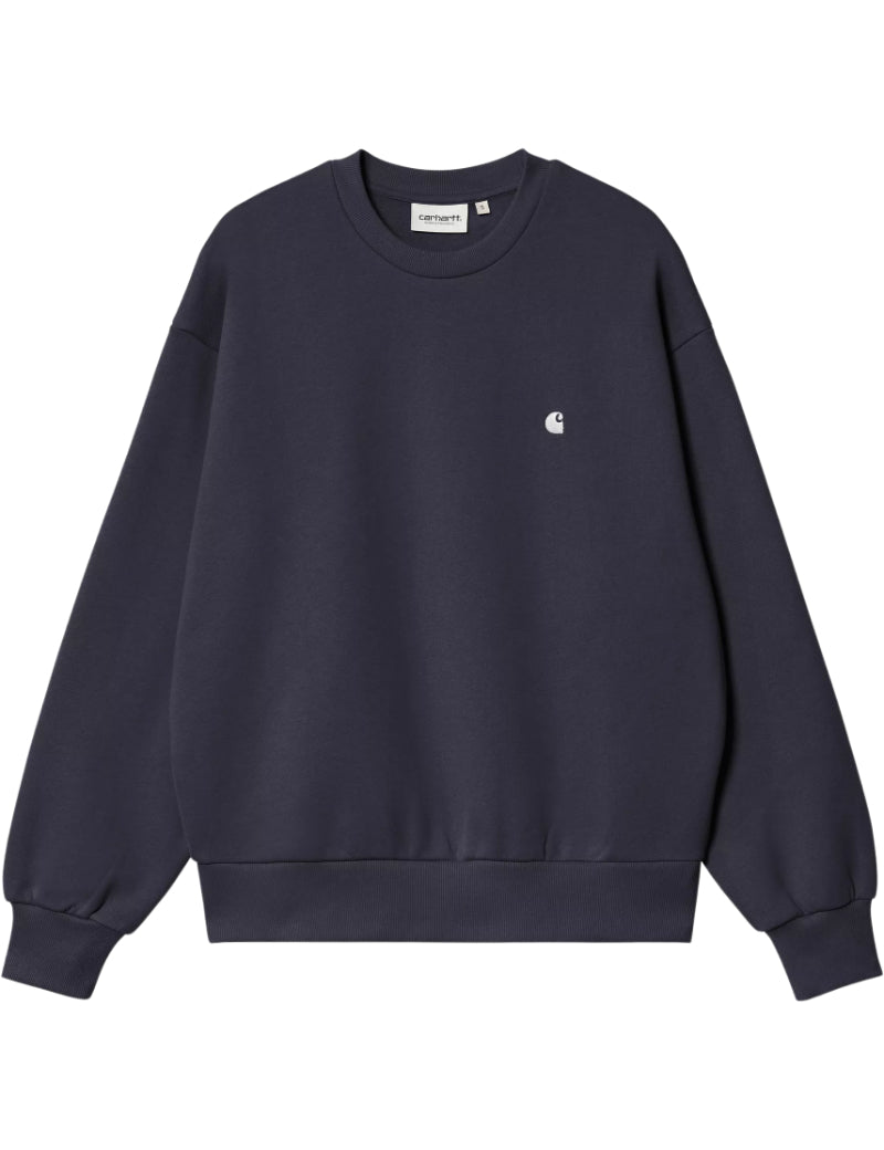 Carhartt WIP Women's Casey Sweatshirt Dark Navy Silver