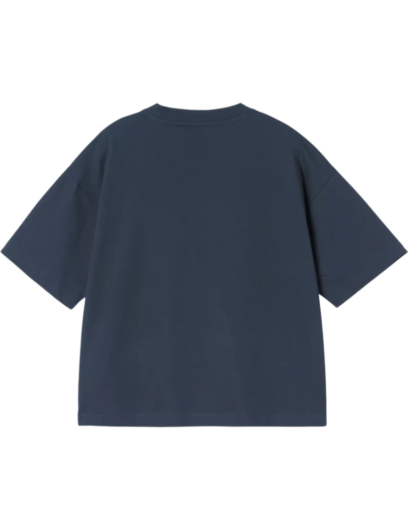 Carhartt WIP Women's S/S Chester T-Shirt Blue Back
