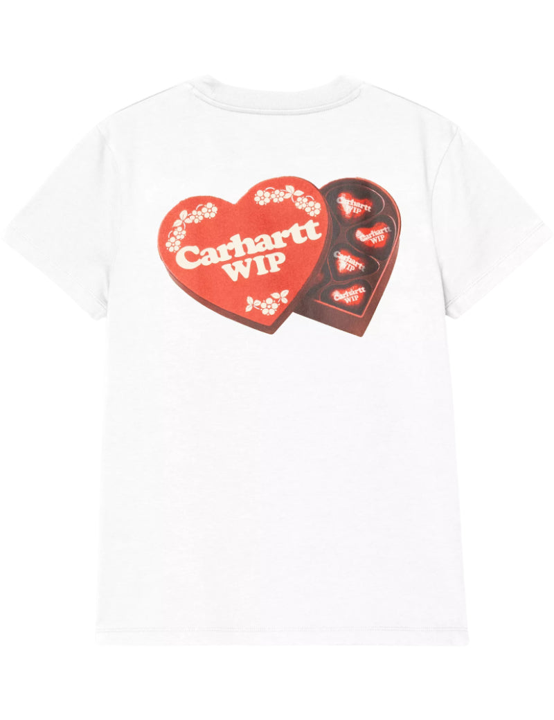 Carhartt WIP Women's S/S Hartt Case T-Shirt White Back