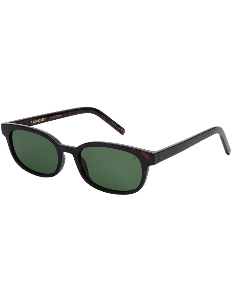 A.Kjaerbede Charlie Sunglasses Demi Tortoise Angled View
