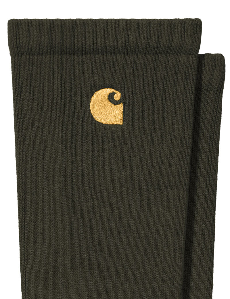 Carhartt WIP Chase Socks Olive Gold