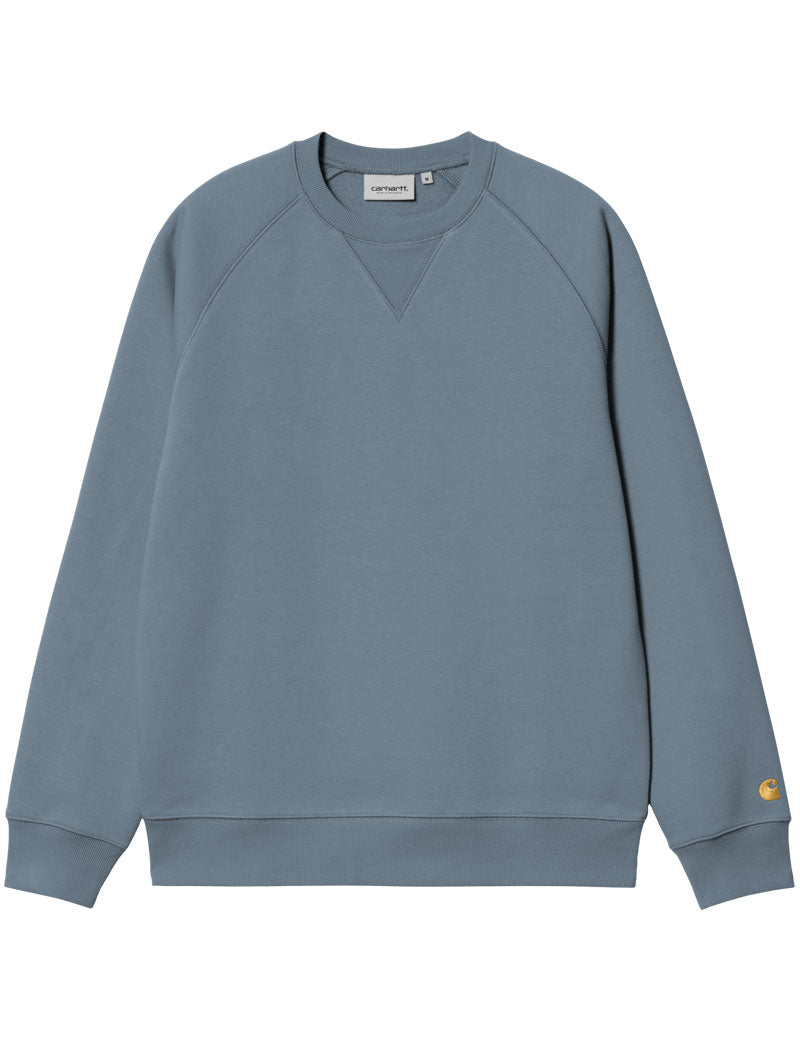 Carhartt Wip Chase Sweatshirt Angelite Gold