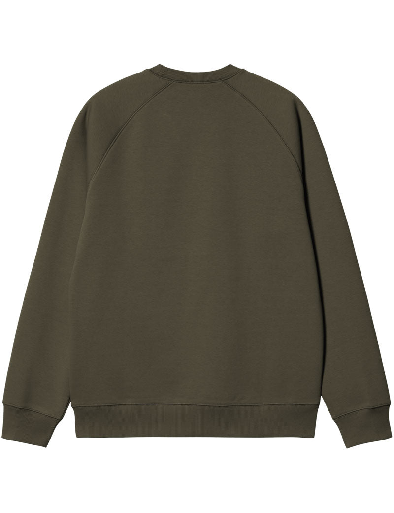 Carhartt Wip Chase Sweatshirt Olive Gold