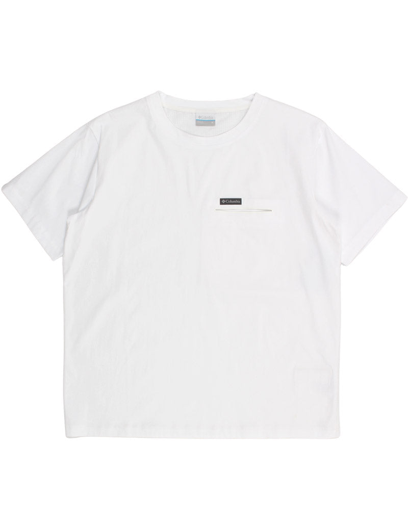 Columbia Chill Creek Woven T-Shirt White
