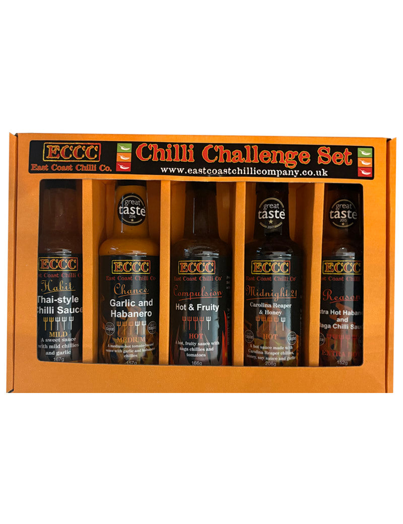 East Coast Chilli Co. Chilli Challenge gift sets