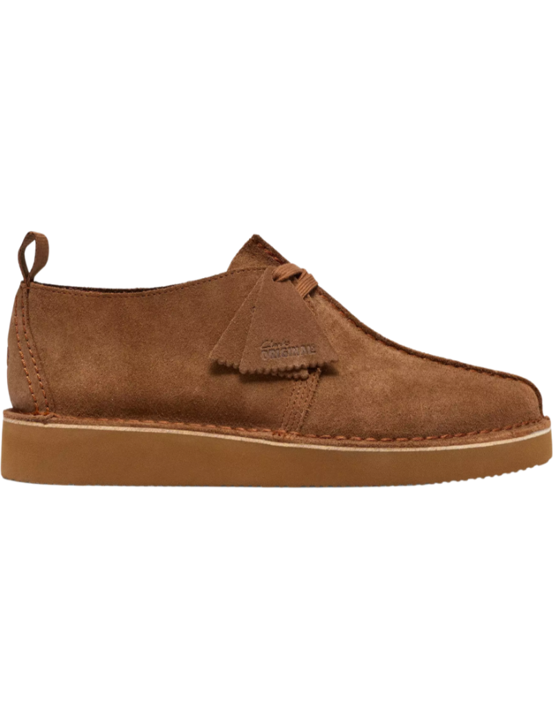 Clarks Originals Desert Trek Shoes Cola Suede