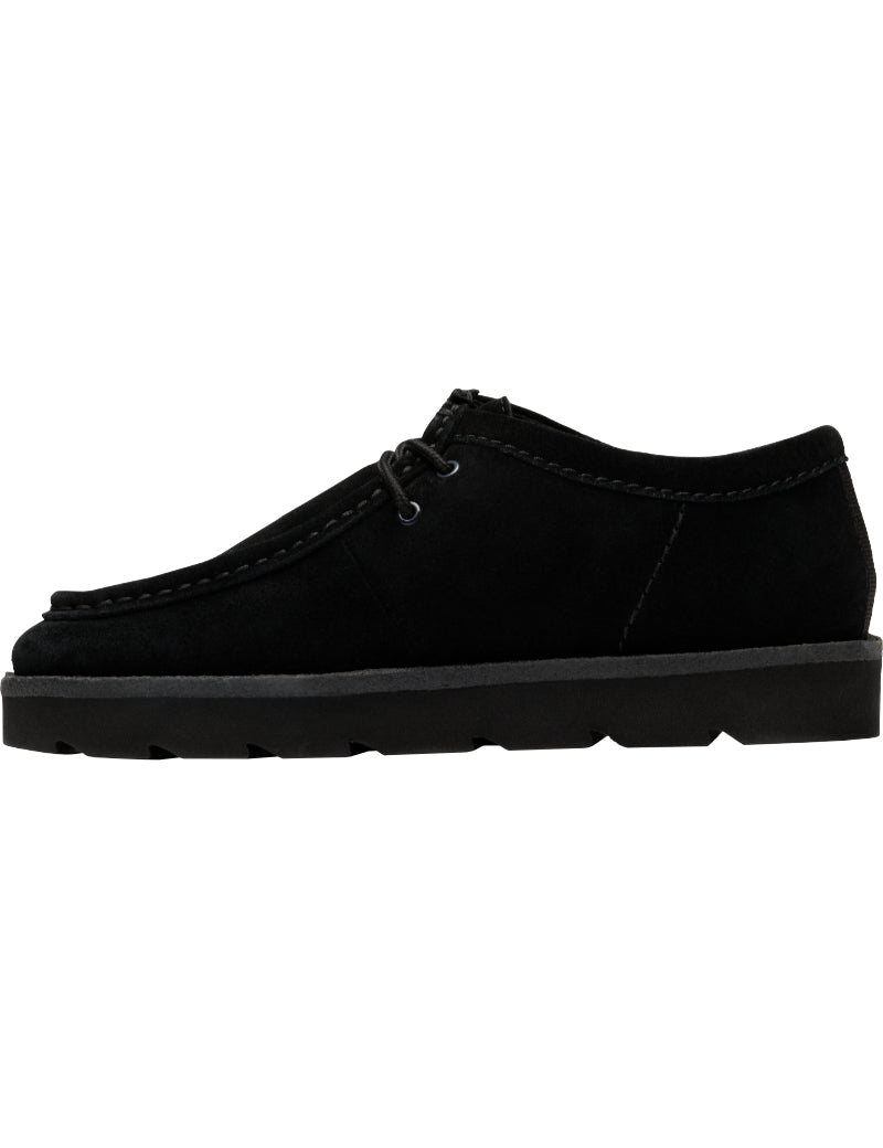 Clarks Originals Meare Walla Shoes Black Suede Men's Instep