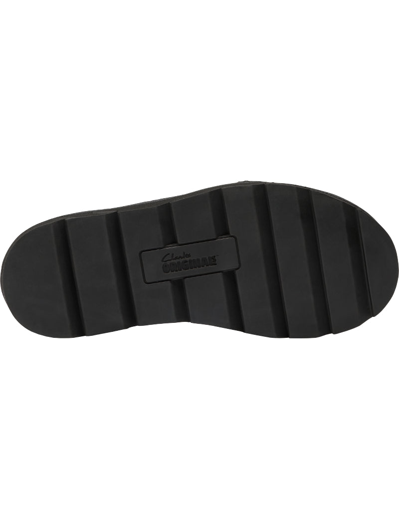 Clarks Originals Meare Walla Shoes Black Suede Men's Sole