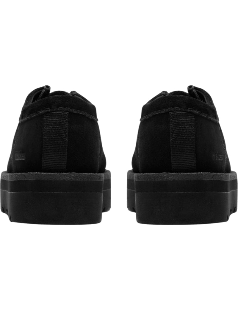 Clarks Originals Meare Walla Shoes Black Suede Women's Heel