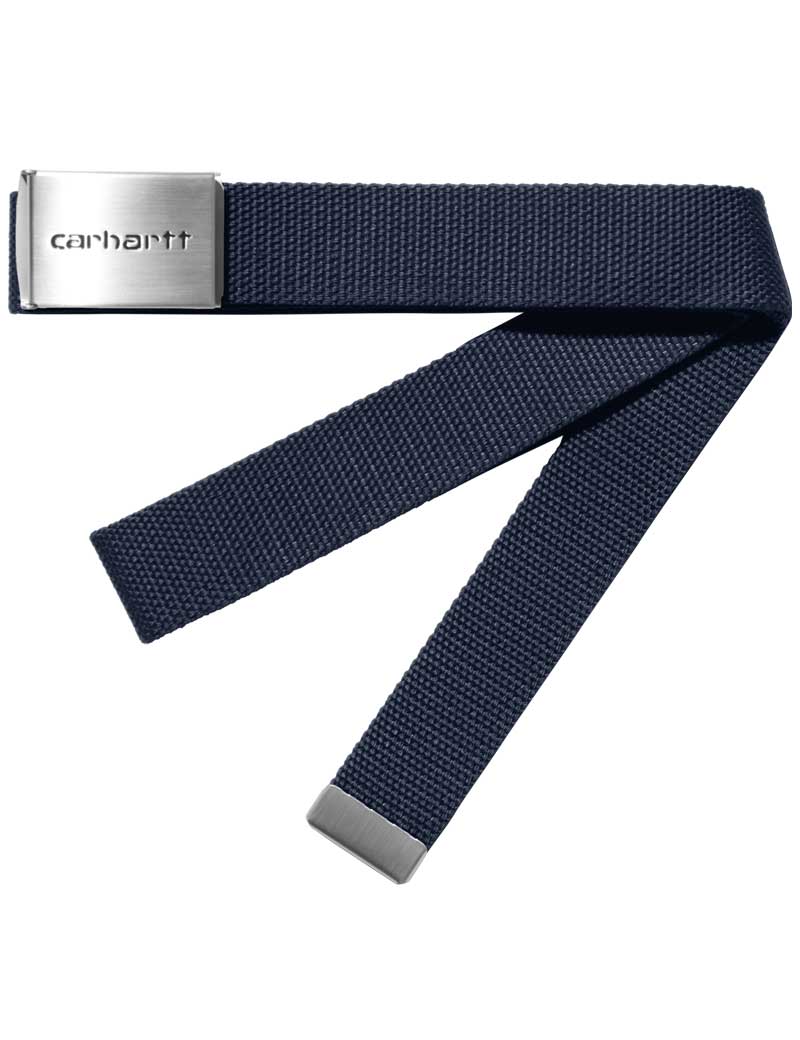 Carhartt Wip Clip Belt Chrome Air Force Blue