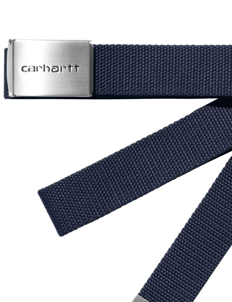 Carhartt Wip Clip Belt Chrome Air Force Blue