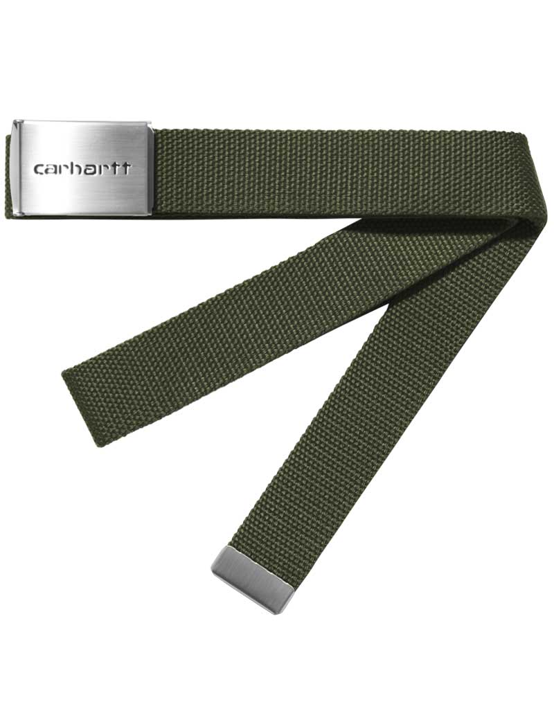 Carhartt Wip Clip Belt Chrome Office Green