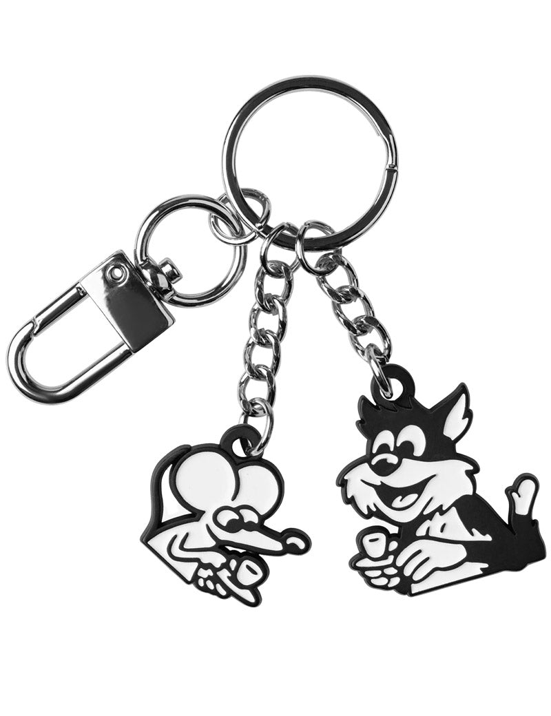 Carhartt WIP Coffee Break Keychain Black White