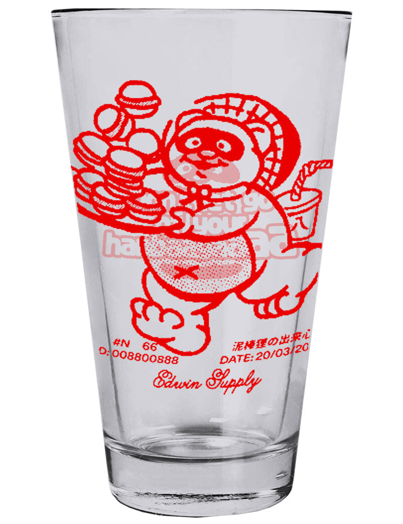Edwin Hanbaagaaaa Cola Glasses 2 Pack Transparent