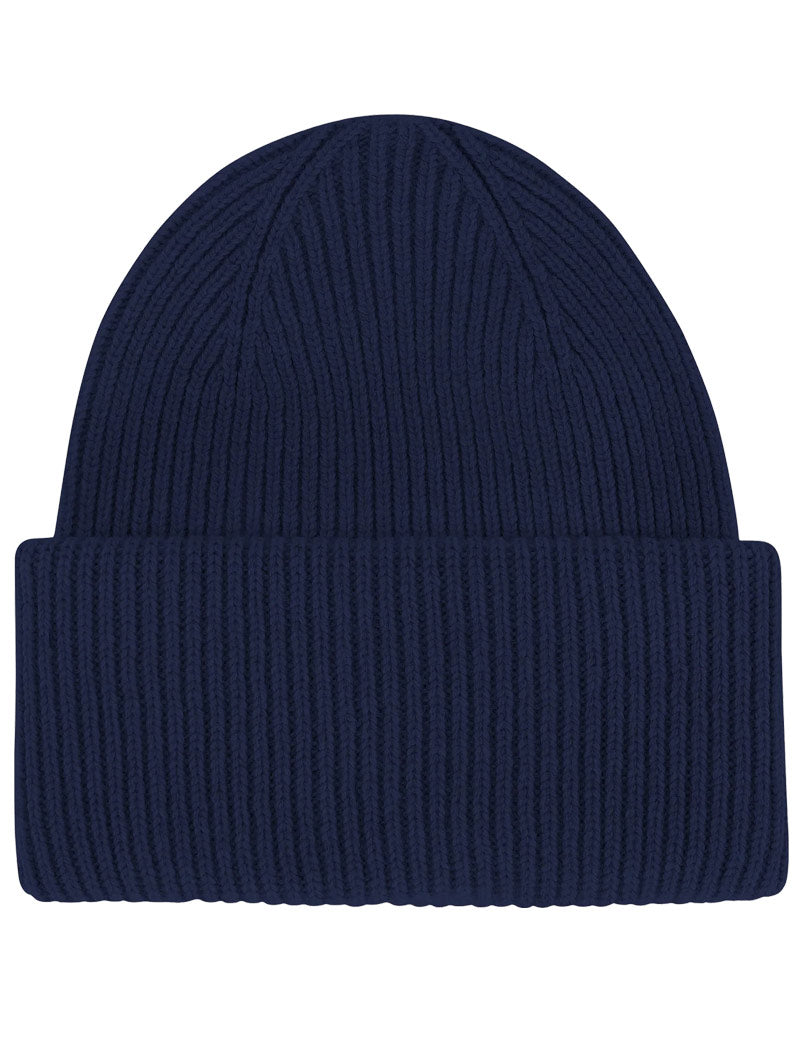 Colorful Standard Merino Wool Beanie Marine Blue